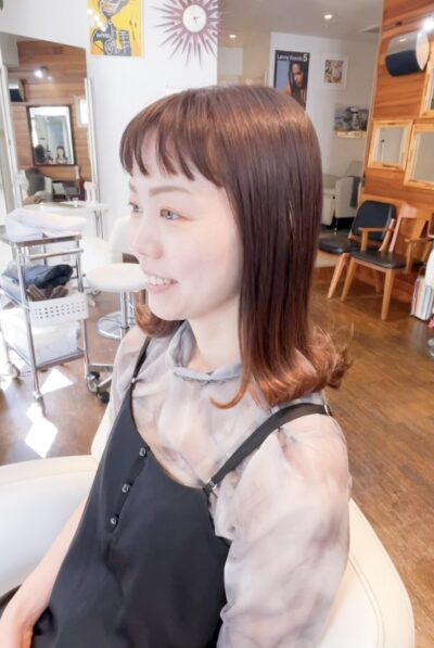 恵比寿の美容室Arcoirisのヘアスタイル